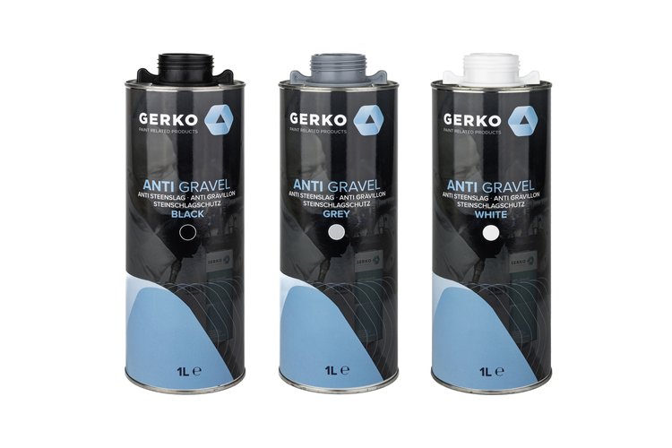 Gerko antigravel 1 L bijeli / sivi / crni